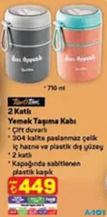 TANTİTONİ 2 KATLI YEMEK TAŞIMA KABI 750 ML TANTİTONİ 2 KATLI YEMEK TAŞIMA KABI 750 ML